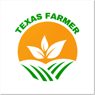 Texas Farmer Posters and Art